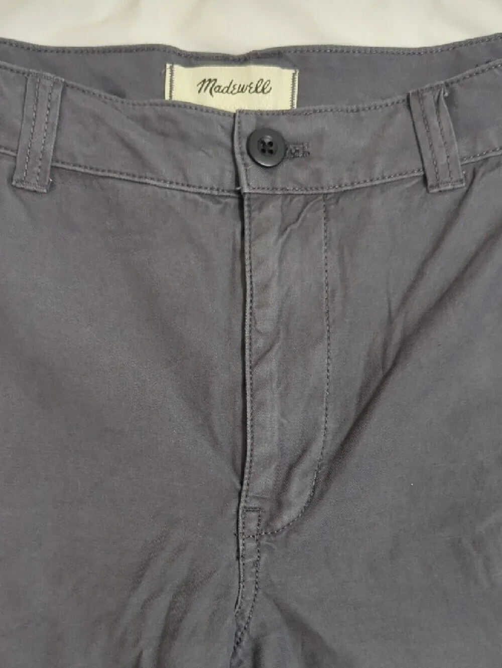 Madewell Relaxed Cargo Pants, Color Dark Gray Size 25